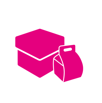 שקיות, מארזים, קופסאות