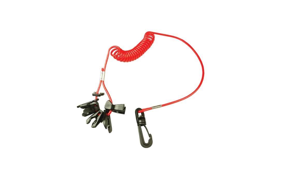 Boat Kill Switch Key Set and Lanyard