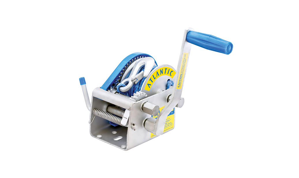 Atlantic Manual Trailer Winch – Three Speed 10:1/5:1/1:1