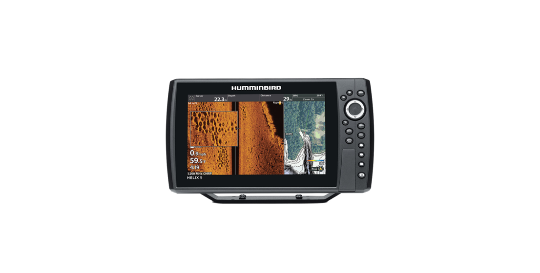 Humminbird Fishfinder HELIX 9 CHIRP MEGA SI+ GPS G3N with Navionics+