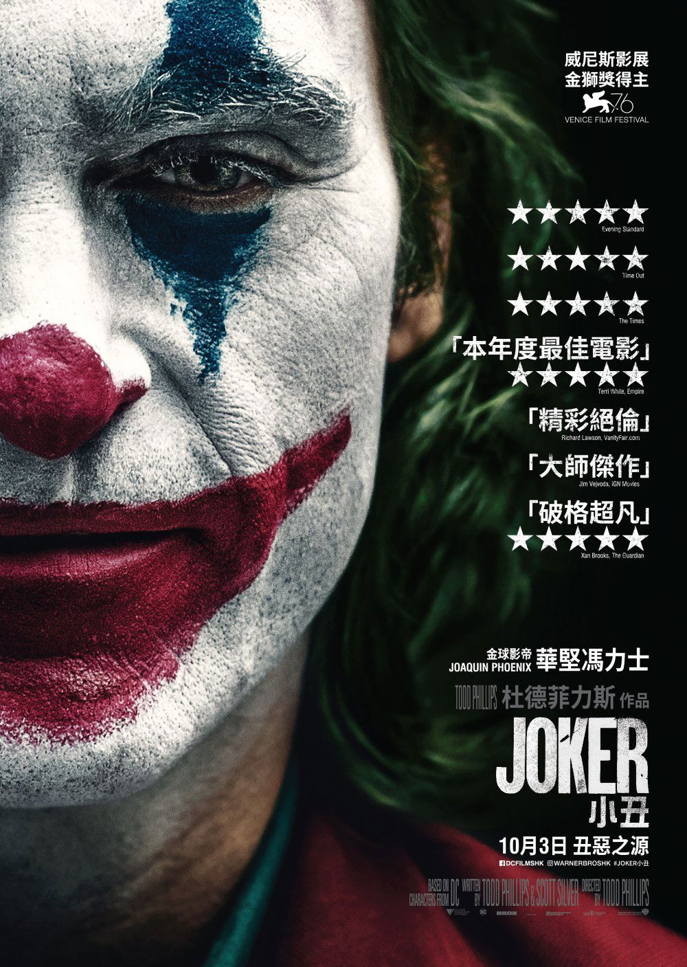 上映電影資訊 –《JOKER小丑》
