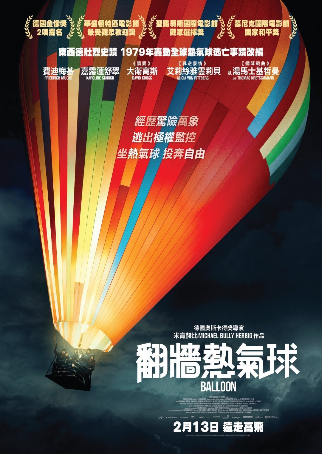 上映電影資訊 –《翻牆熱氣球》