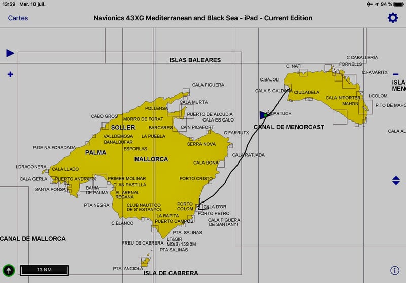 De Minorque à Majorque