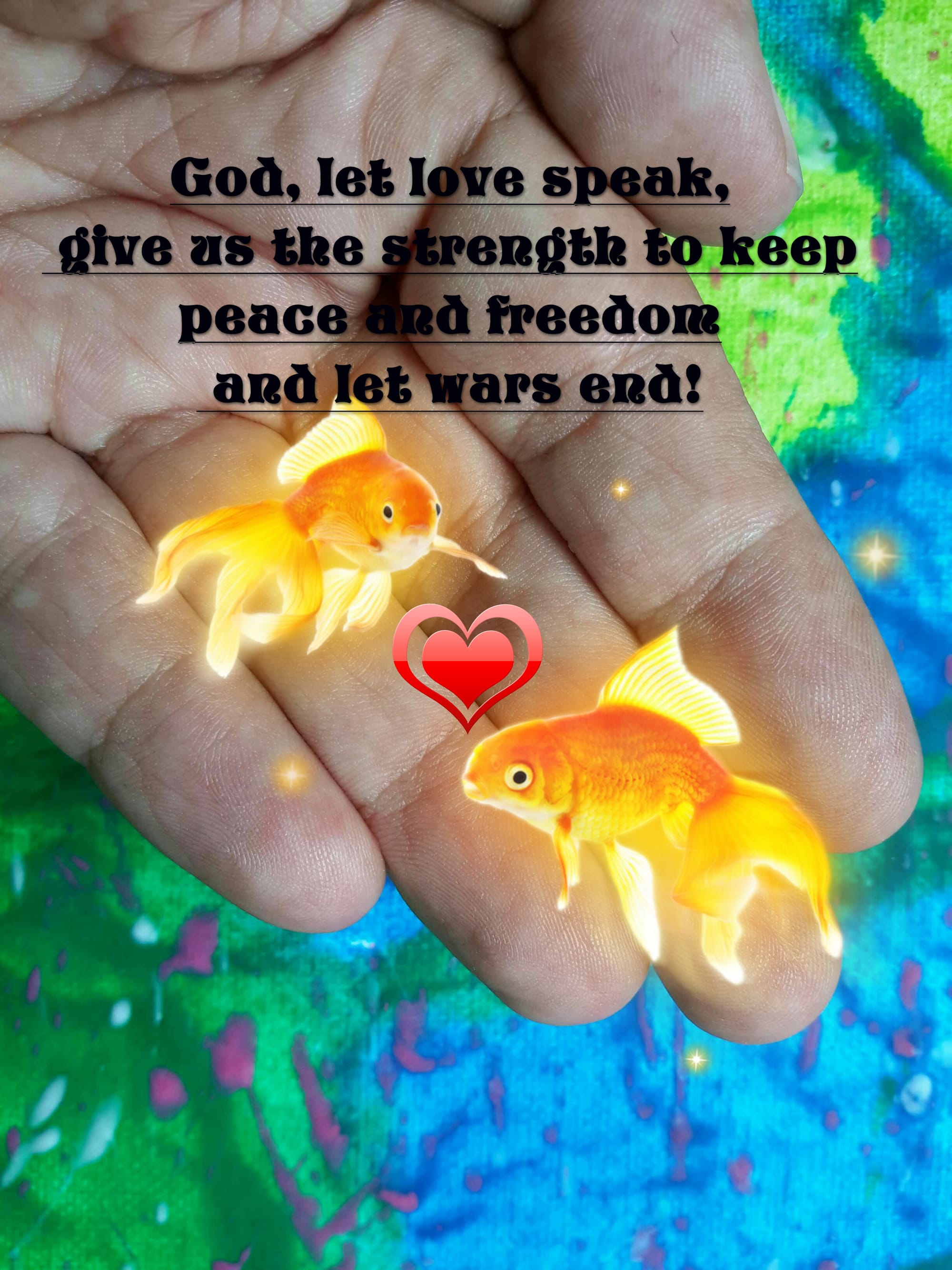 Gott, lass die Liebe sprechen