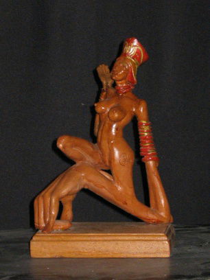2006. ''Visione egizia'',h 25, terracotta