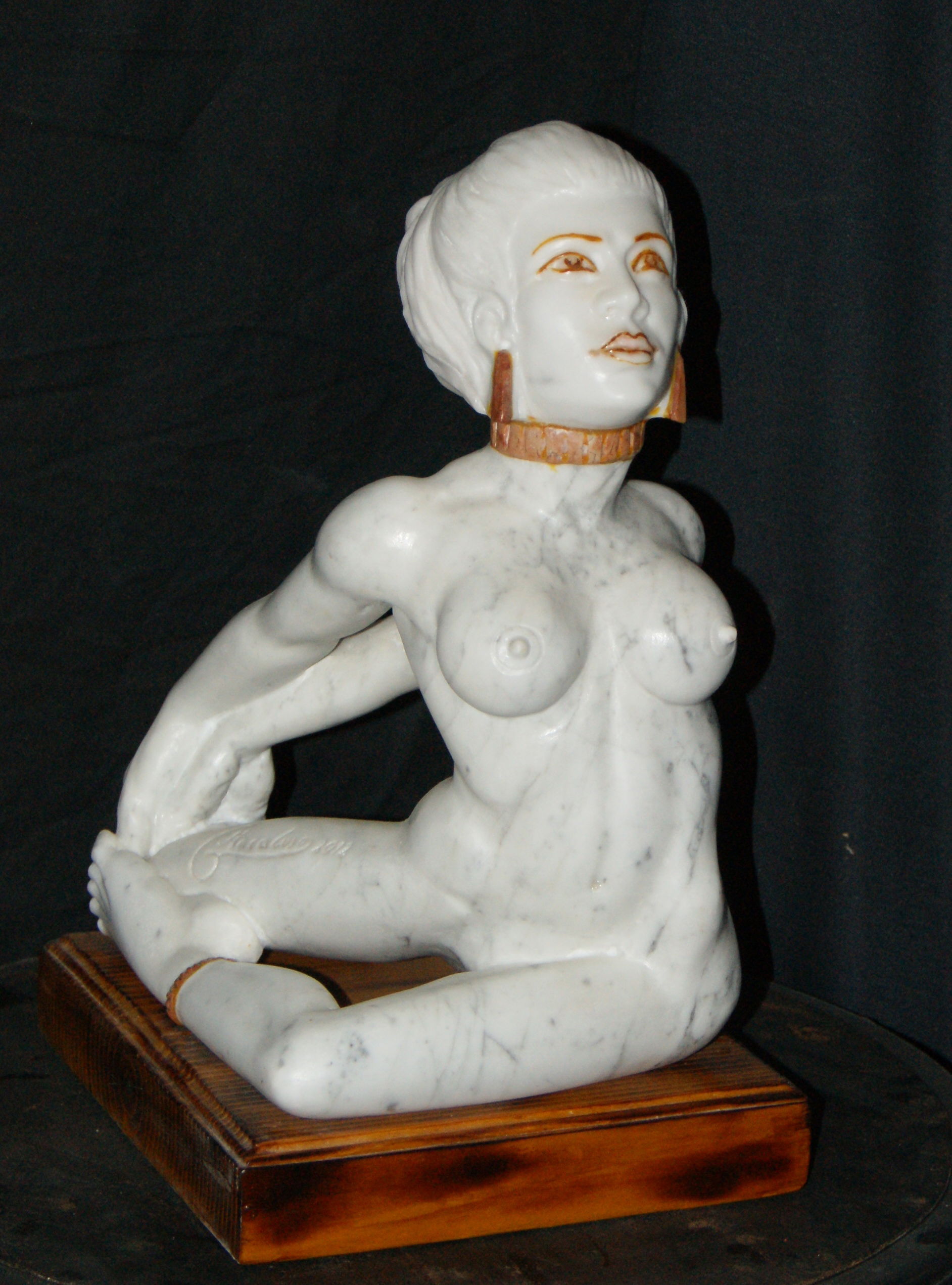 2012. ''Orgoglio '',b25x23,h40, marmo