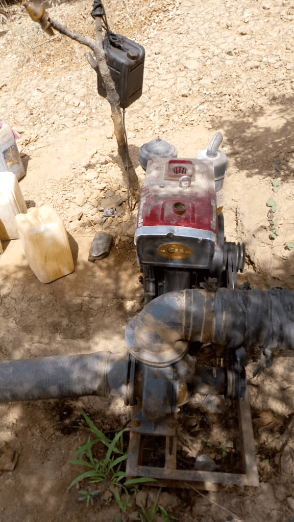 Diesel Water Pump used to irrigaterice field