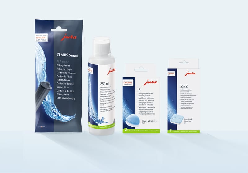 Sets of cleaning products Jura | Monotechnik