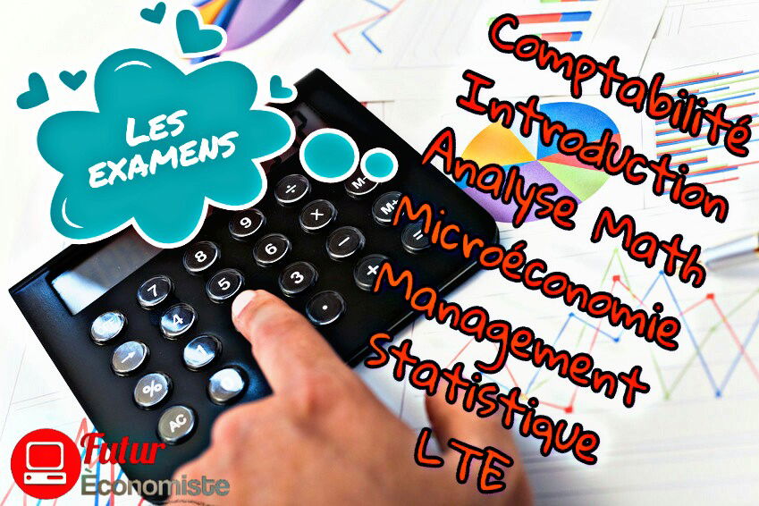 Touts Les examens de économie et gestion S1