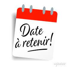 Dates à retenir