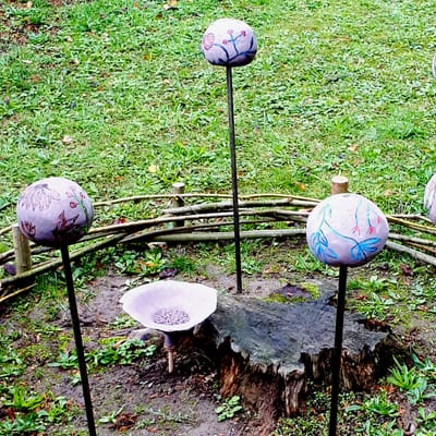 Aménagement artistique des espaces verts de l'école Pape Carpentier à LIévin