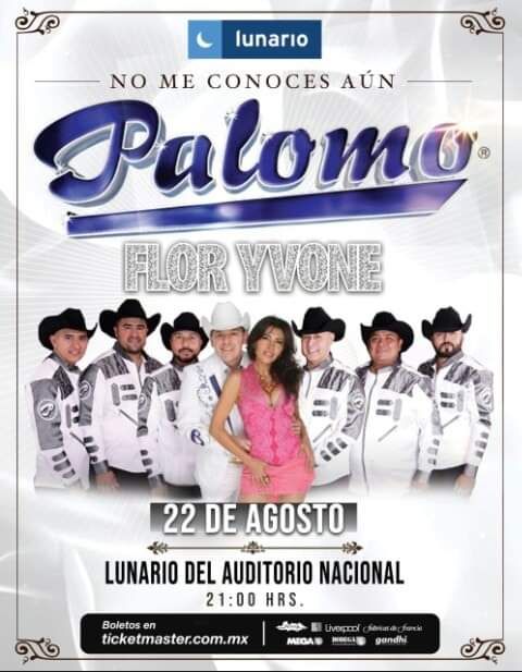 Conferencia de prensa de Flor Yvone y Grupo Palomo (No me conoces aún)