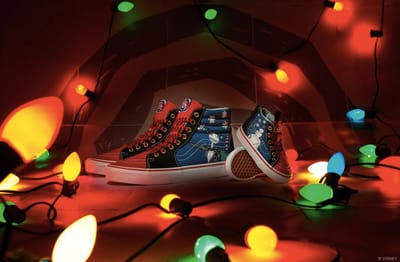 Vans celebra la época navideña con el Christmas Town Sk8-Hi edición especial de la colección El Extraño Mundo de Jack