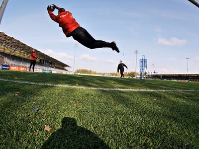 Goalkeeper training image