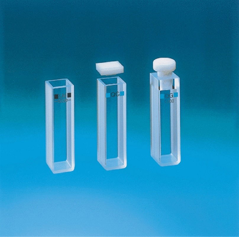 UV vis Fused Fluorescence Cuvette Safely Holds the Liquid Samples!