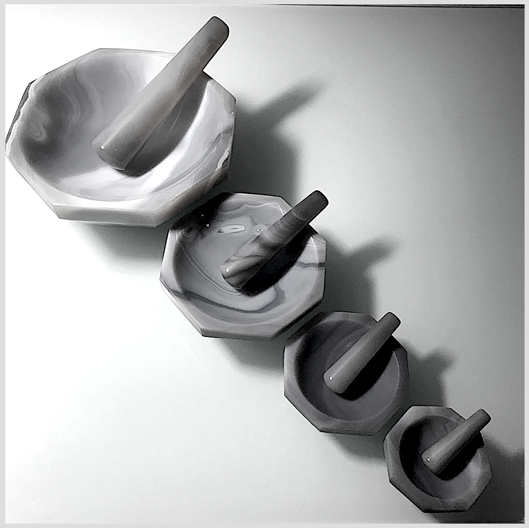 Buy The Best Quality Laboratory Agate Mortar And Pestle 100mm