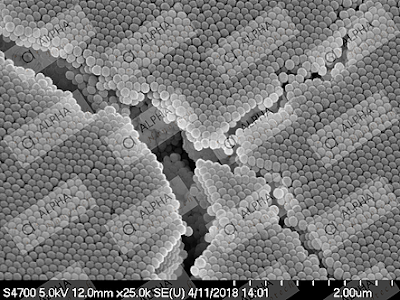 Iron Oxide Beads Coated with Silica are having Super Magnetic Property!