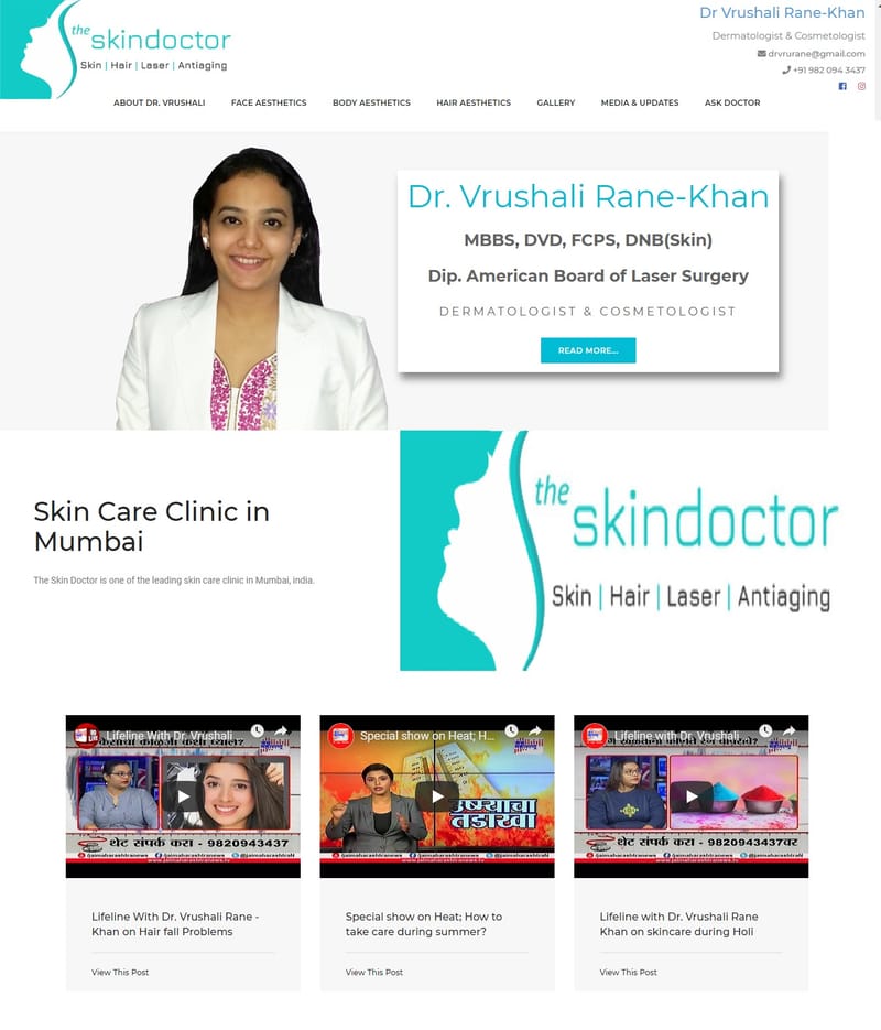 Who is the best skin doctor in Mumbai