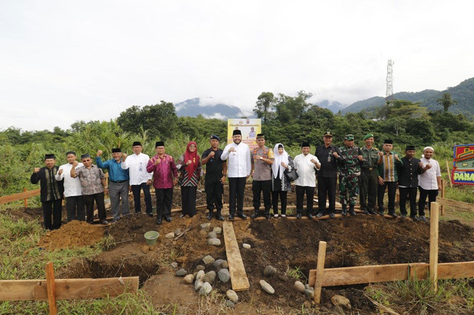 Wako Fadly Amran, Tandai Pembangunan Mushola Nurul Hidayah