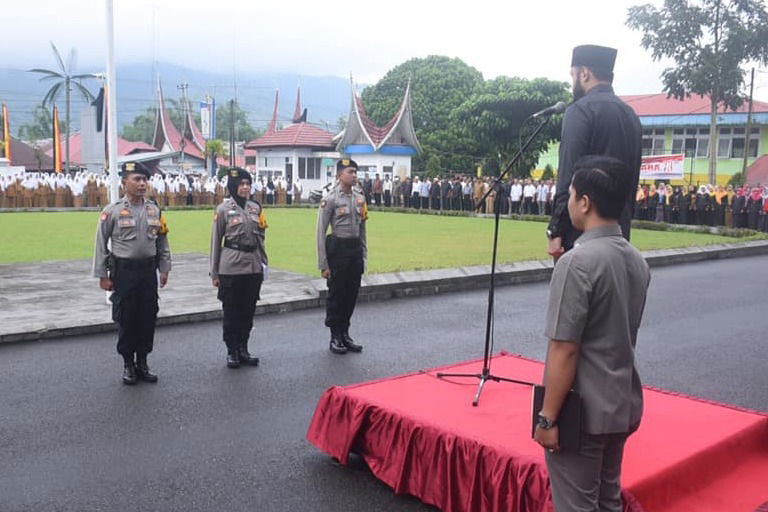 Apel Bersama "Satu Polisi Satu RT" Kota Padang Panjang