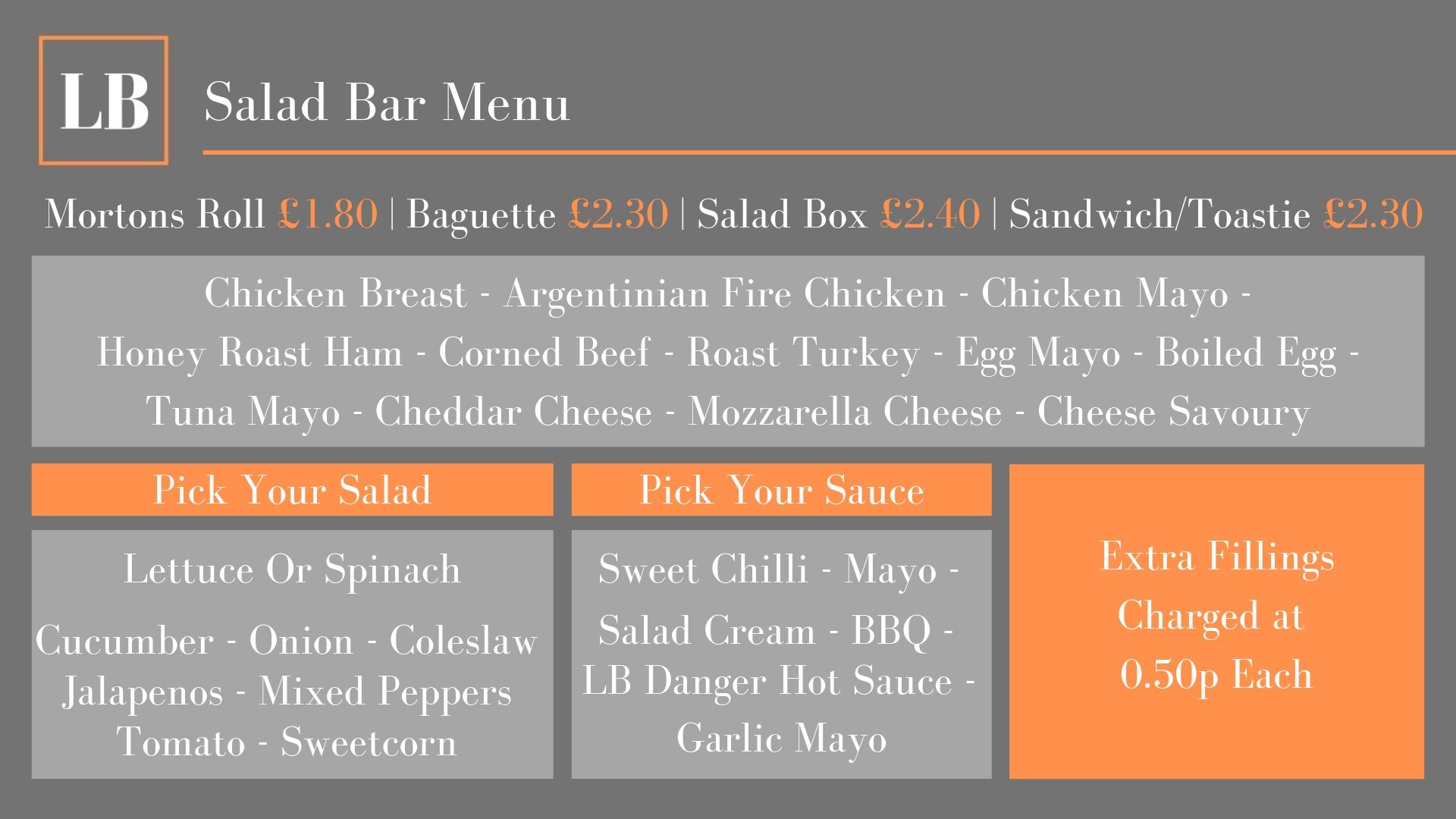 The LB Salad Bar