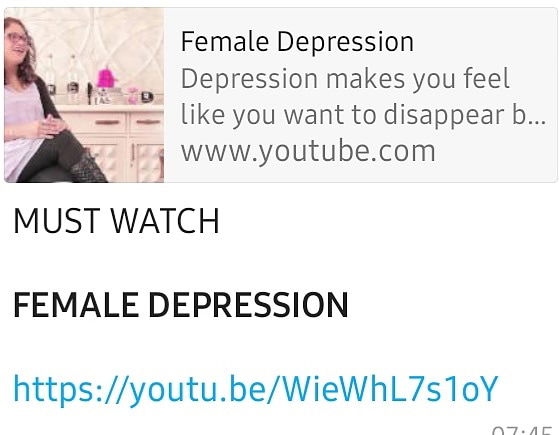 Radio Interview on Female Depression