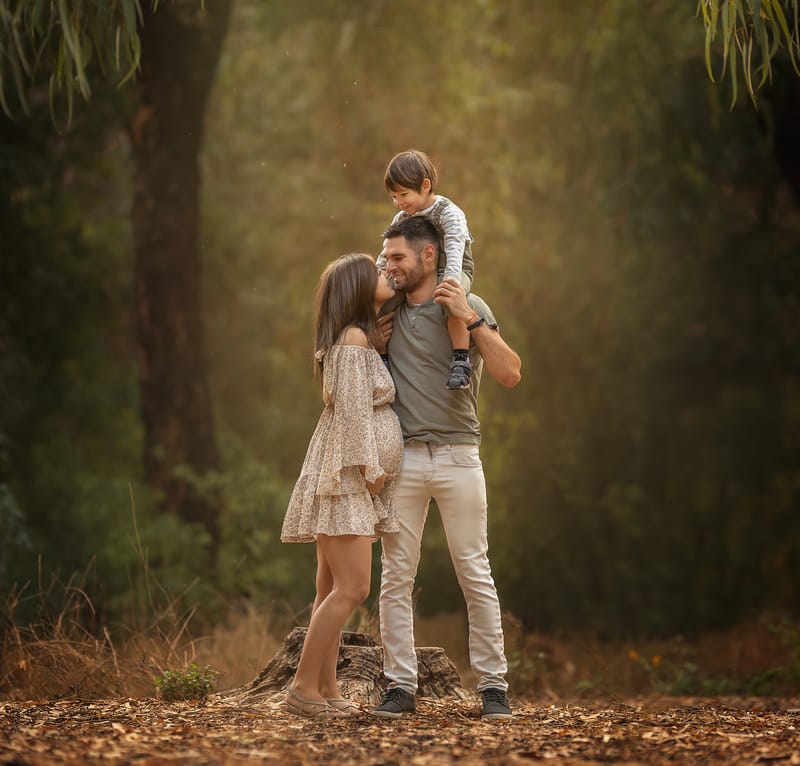 צילומי הריון בטבע