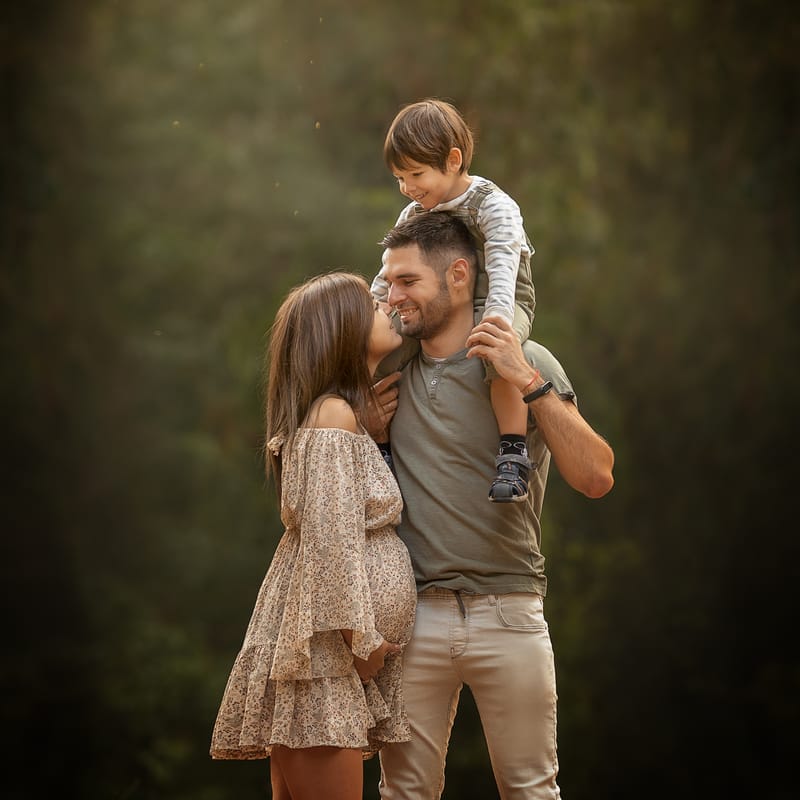 צילומי הריון בטבע