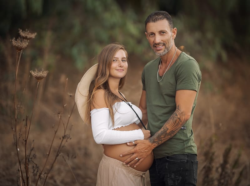 צילומי הריון בטבע