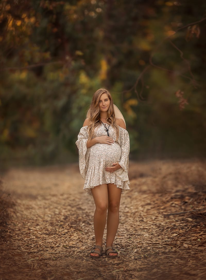 צילומי הריון בטבע