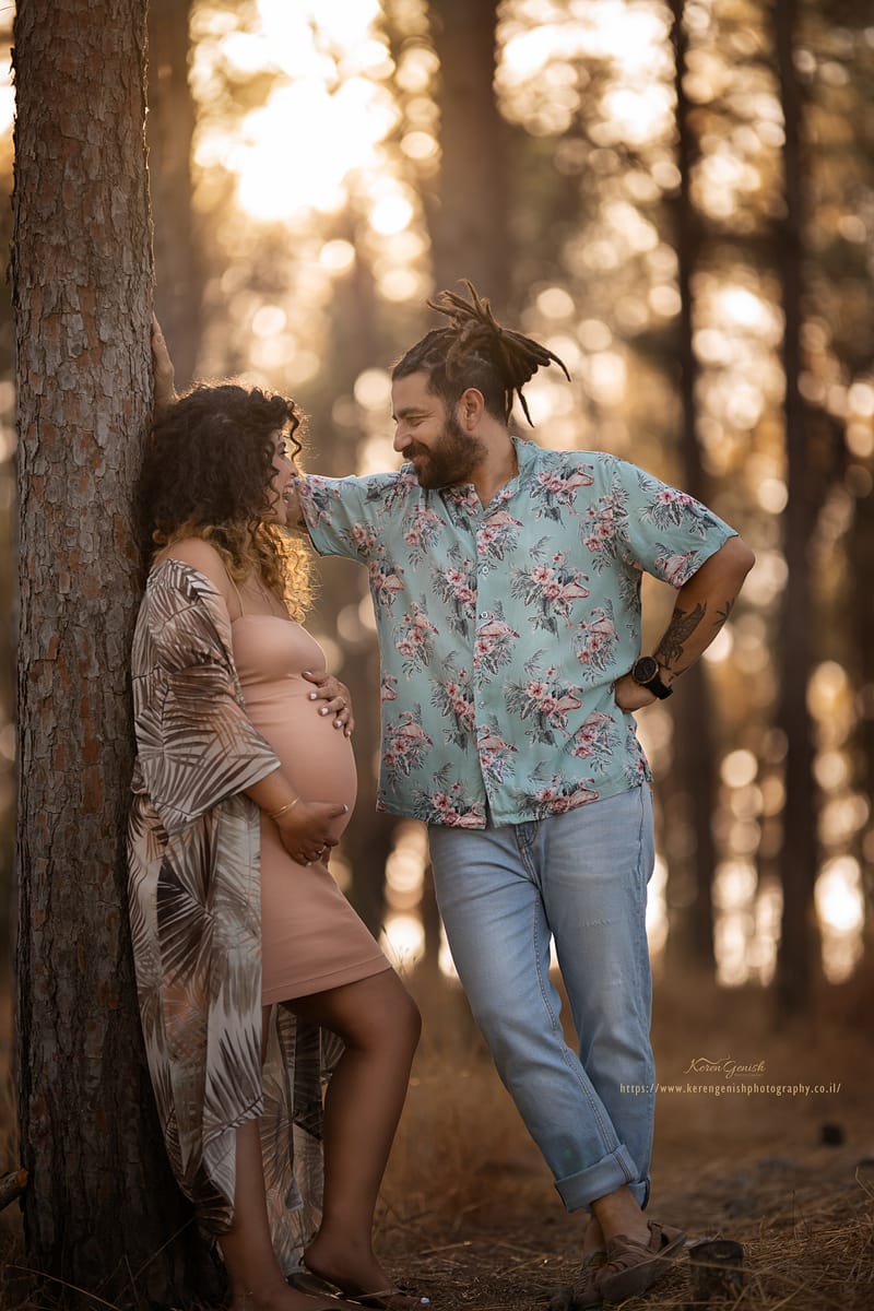 צילומי הריון בטבע