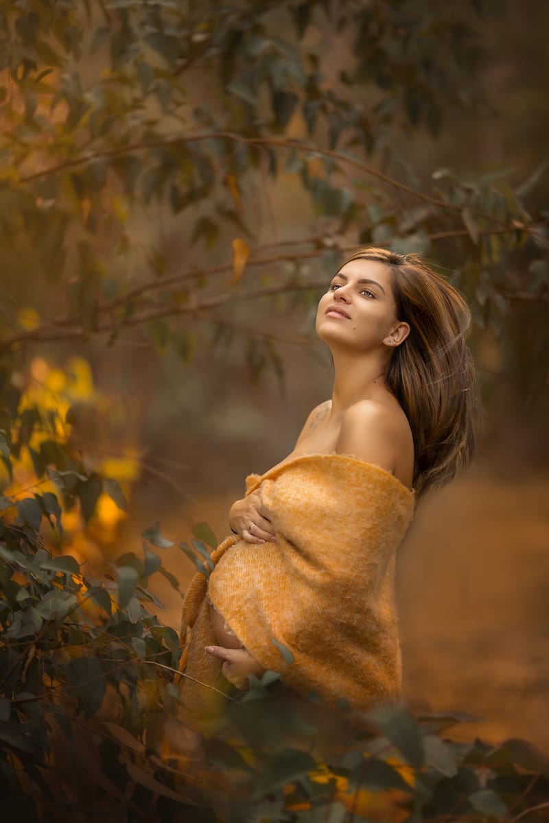 צילומי הריון בטבע