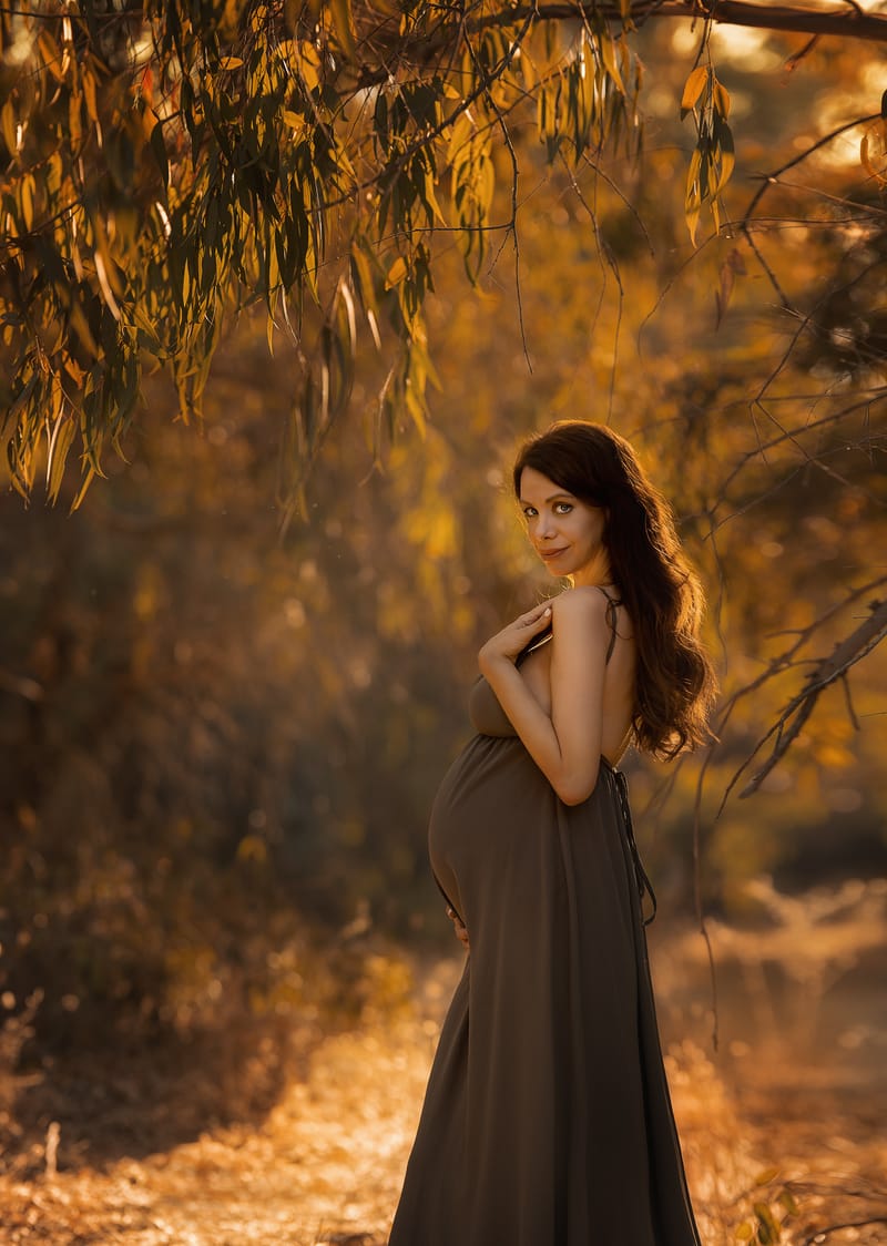 צילומי הריון בטבע