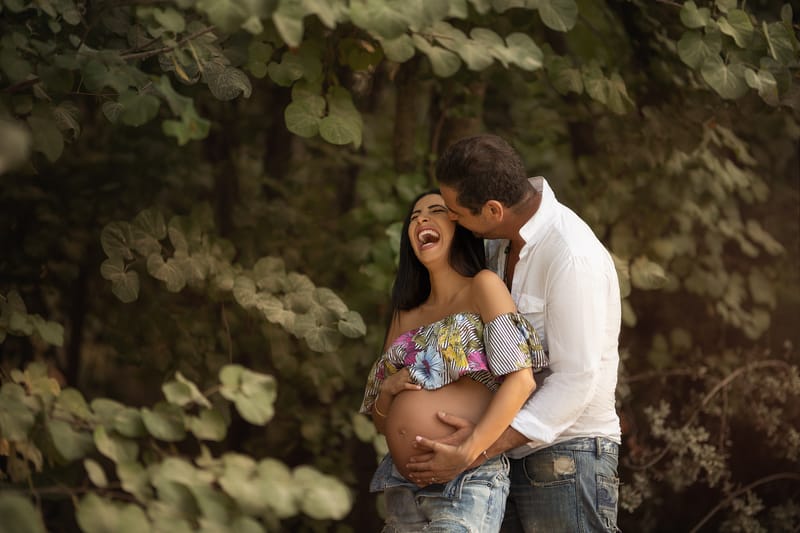 צילומי הריון בטבע