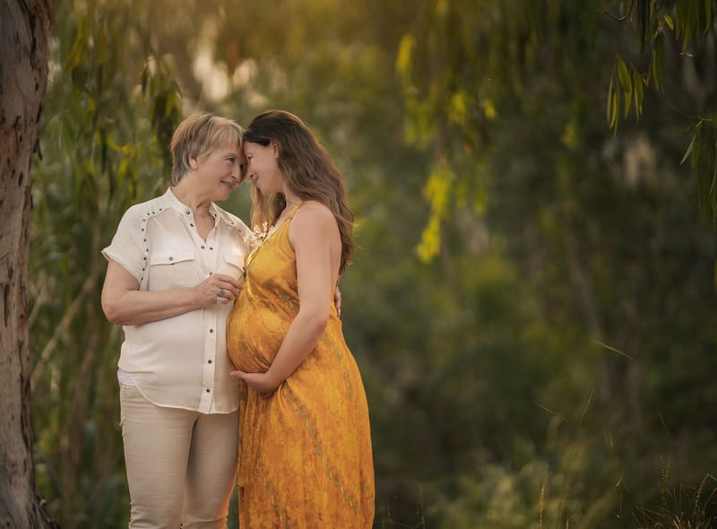 צילומי הריון בטבע