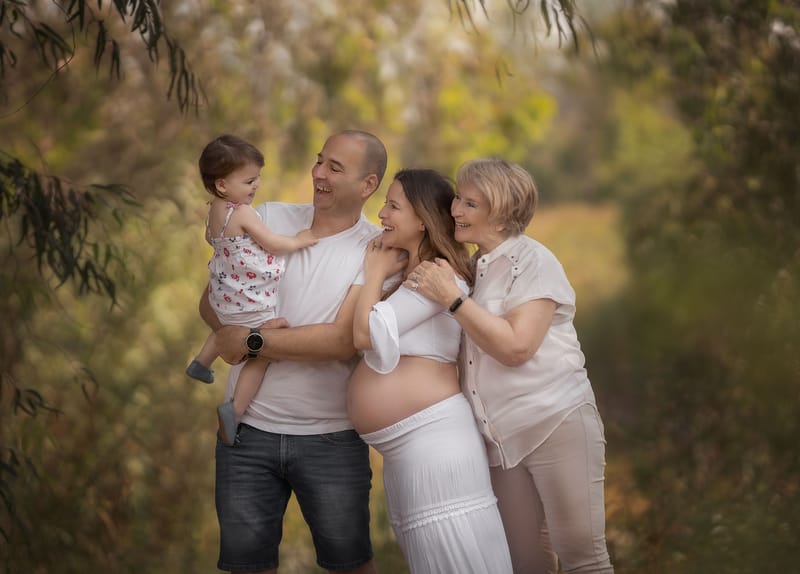 צילומי הריון בטבע