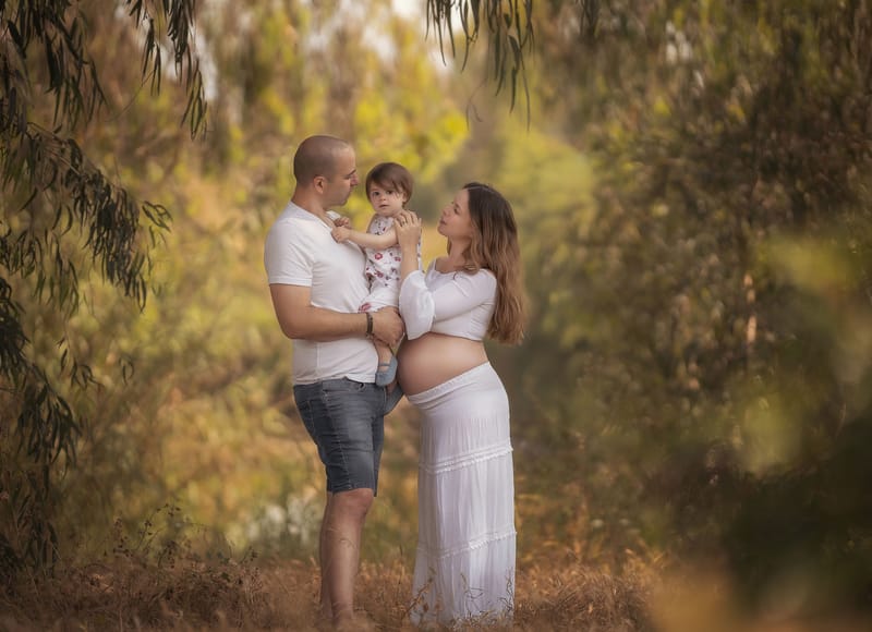 צילומי הריון בטבע
