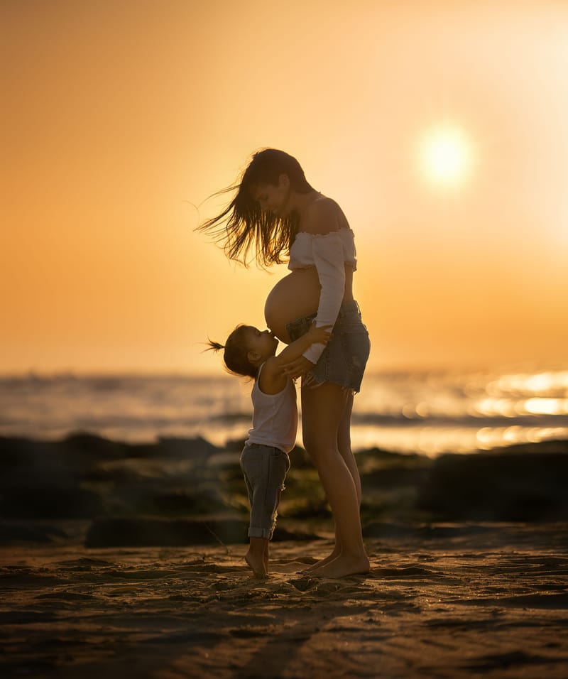 צילומי הריון בטבע