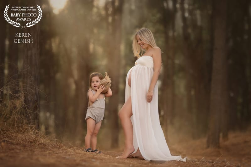 צילומי הריון בטבע