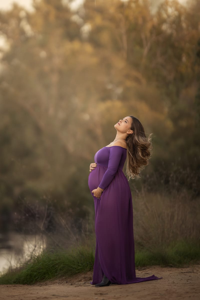 צילומי הריון בטבע