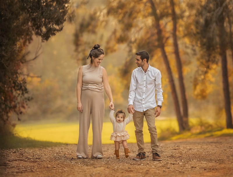 צילום ילדים ומשפחה בטבע