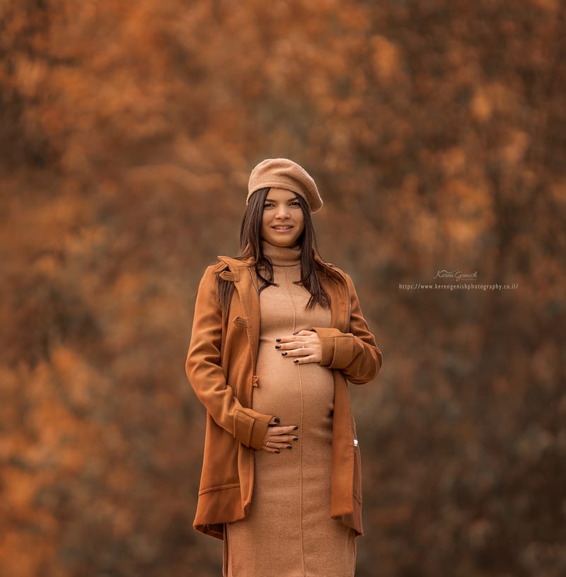 צילומי הריון בטבע