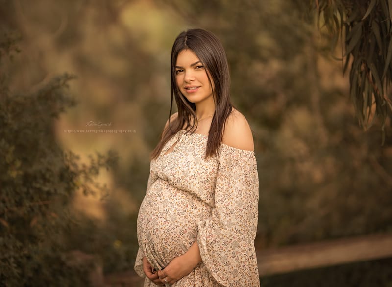 צילומי הריון בטבע