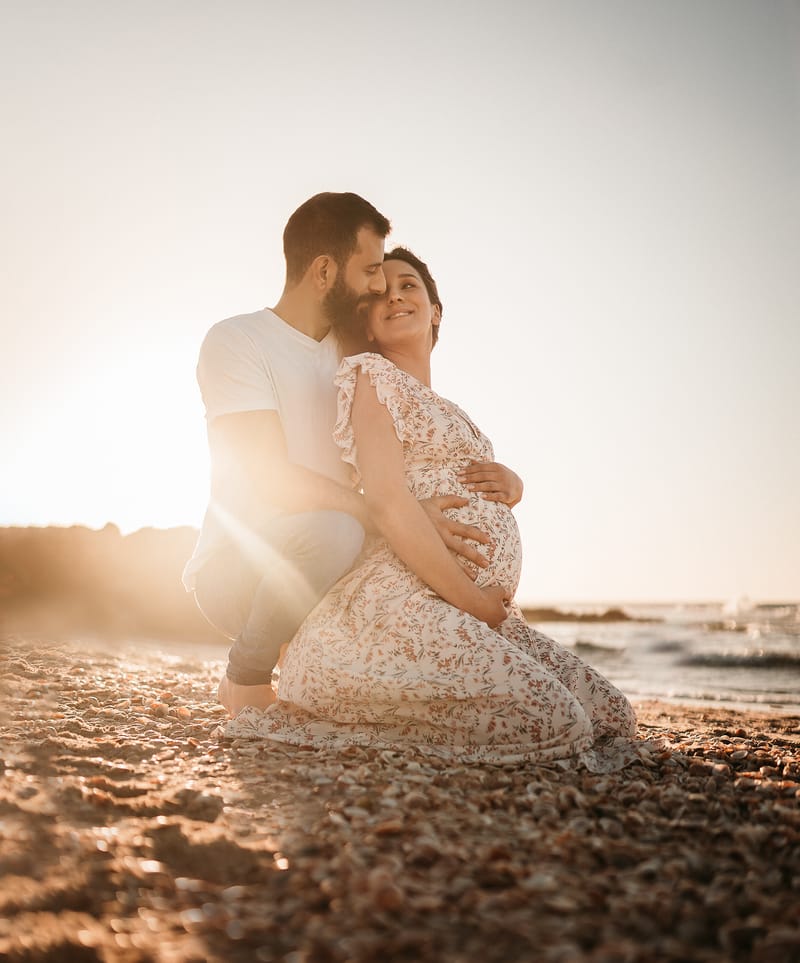 צילומי הריון בטבע