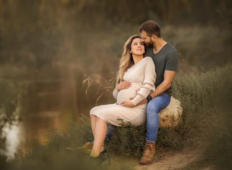 צילומי הריון בטבע