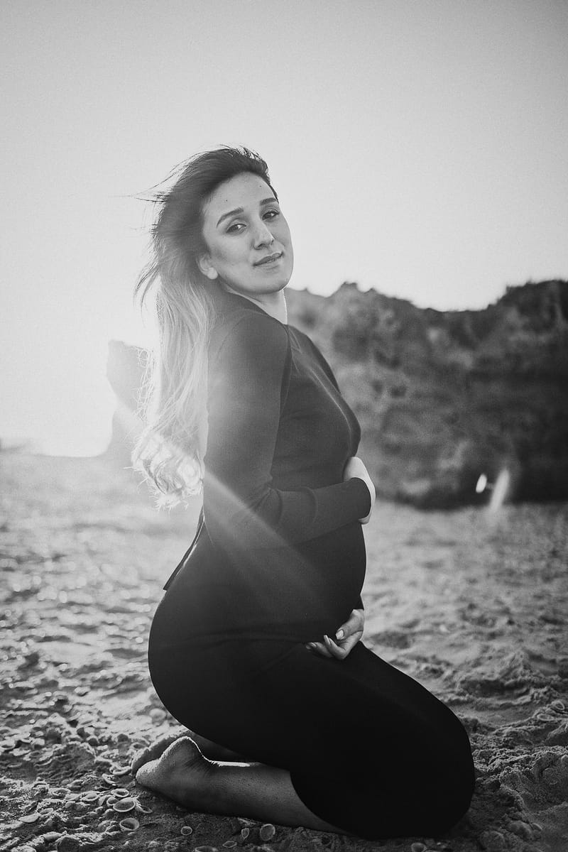 צילומי משפחה בים | צילומי הריון בים | צילומי גיל שנה בים