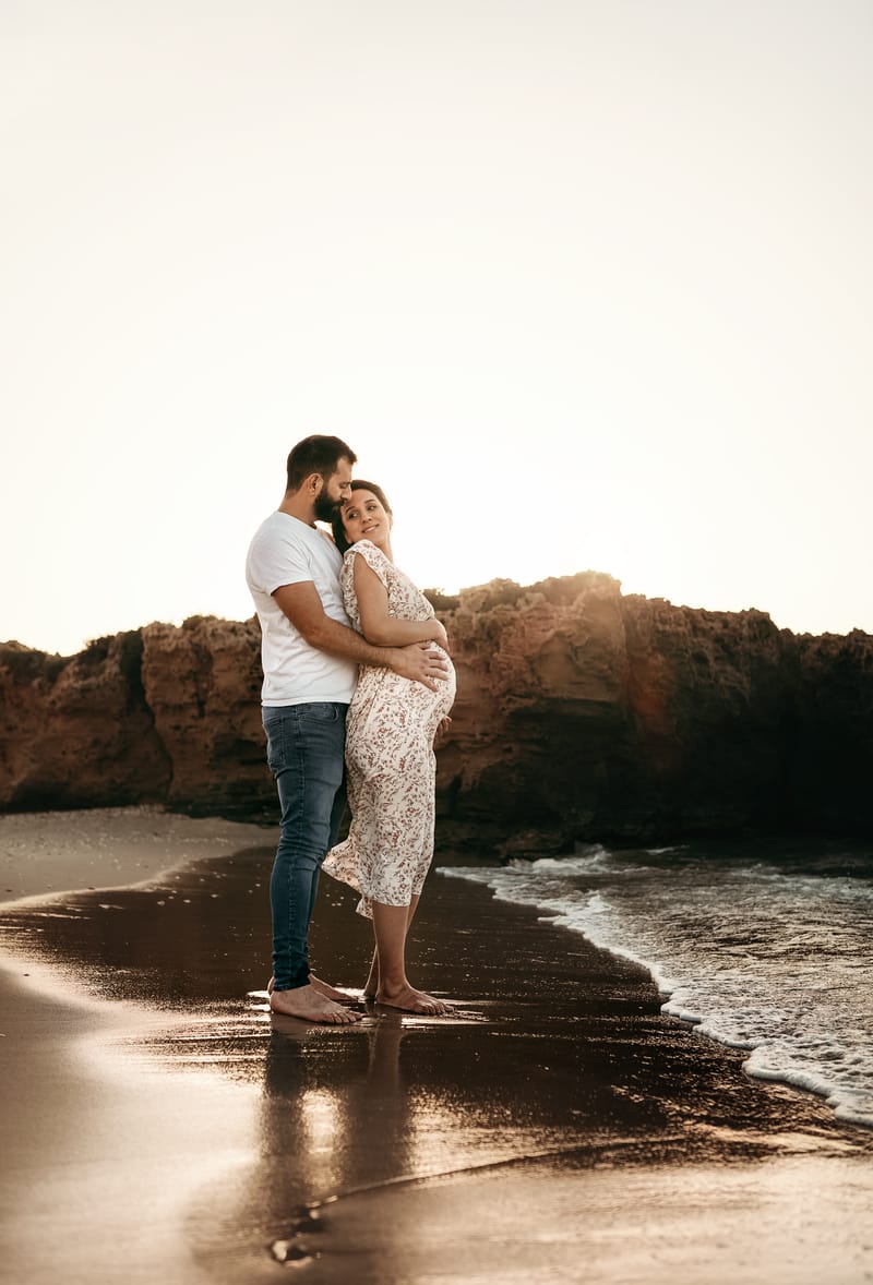 צילומי משפחה בים | צילומי הריון בים | צילומי גיל שנה בים