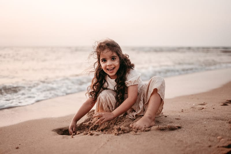 צילומי משפחה בים | צילומי הריון בים | צילומי גיל שנה בים