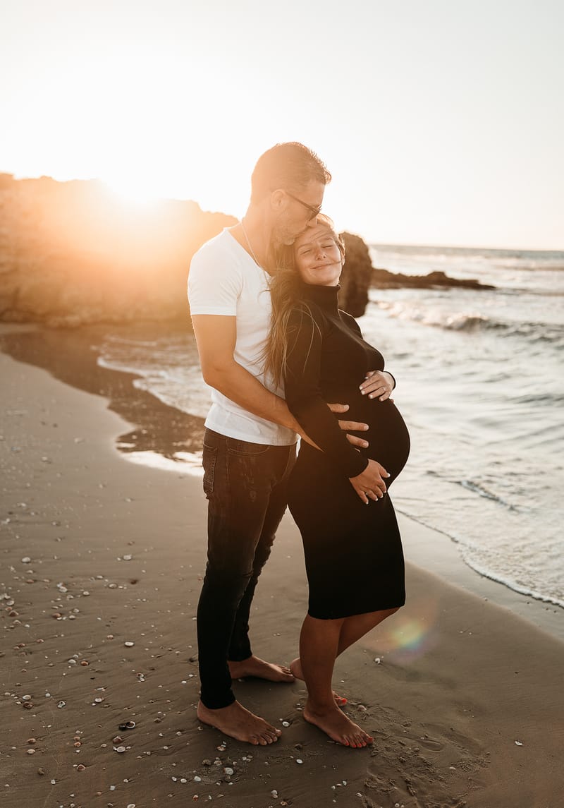 צילומי משפחה בים | צילומי הריון בים | צילומי גיל שנה בים