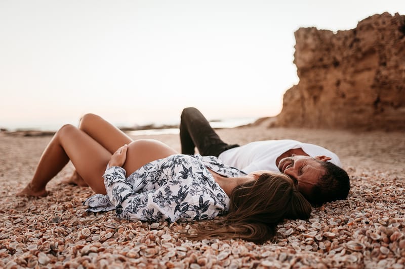 צילומי משפחה בים | צילומי הריון בים | צילומי גיל שנה בים